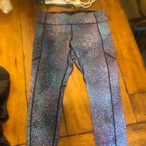 Lululemon Mermaid Speed Tights Size 12